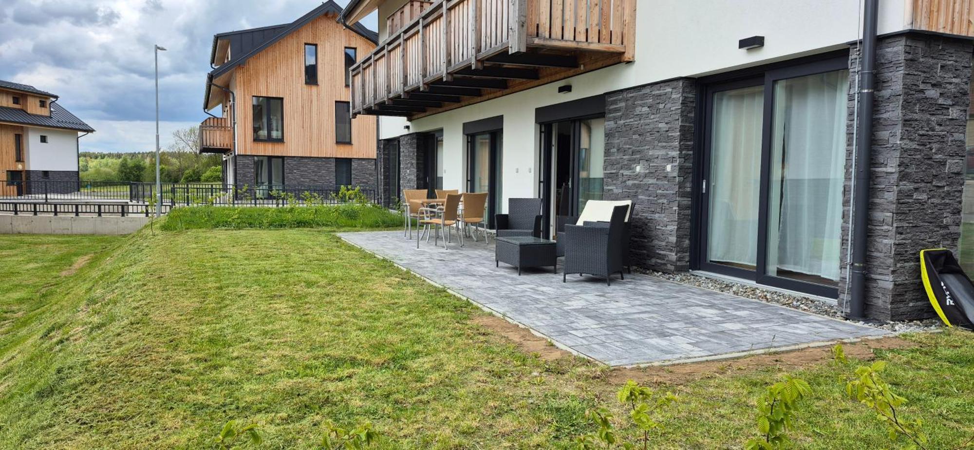 Lipno Apartments Bergmax, Ski Areal Lipno 16Min Dojezd - Resort Male Lipno S Terasou A Zahradkou, Parking Free Černá v Pošumaví Exterior foto